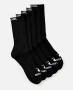 Ripcurl Brand Crew Sock 5-PK