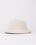 Rusty Boys Kick Flip Reversible Bucket Hat - Oatmeal 2