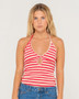 Rusty Emma Cut Out Skimmer Tank - Red
