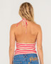 Rusty Emma Cut Out Skimmer Tank - Red