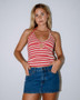 Rusty Emma Cut Out Skimmer Tank - Red