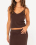 RUSTY OPHELIA KNIT CAMI