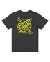 Santa Cruz Crossbone Dot Mono Centre Tee - Onyx