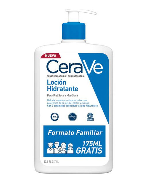 Loción hidratante 1 L cerave