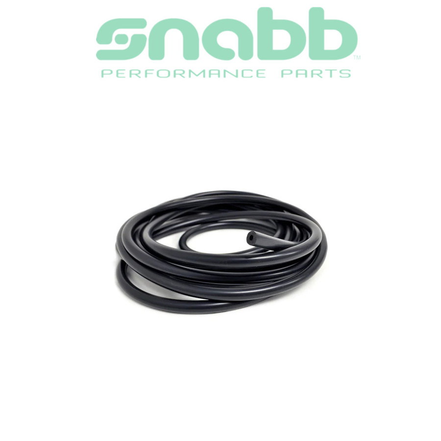 Heavy Duty Black Silicone Vacuum Hose, 4mm ID