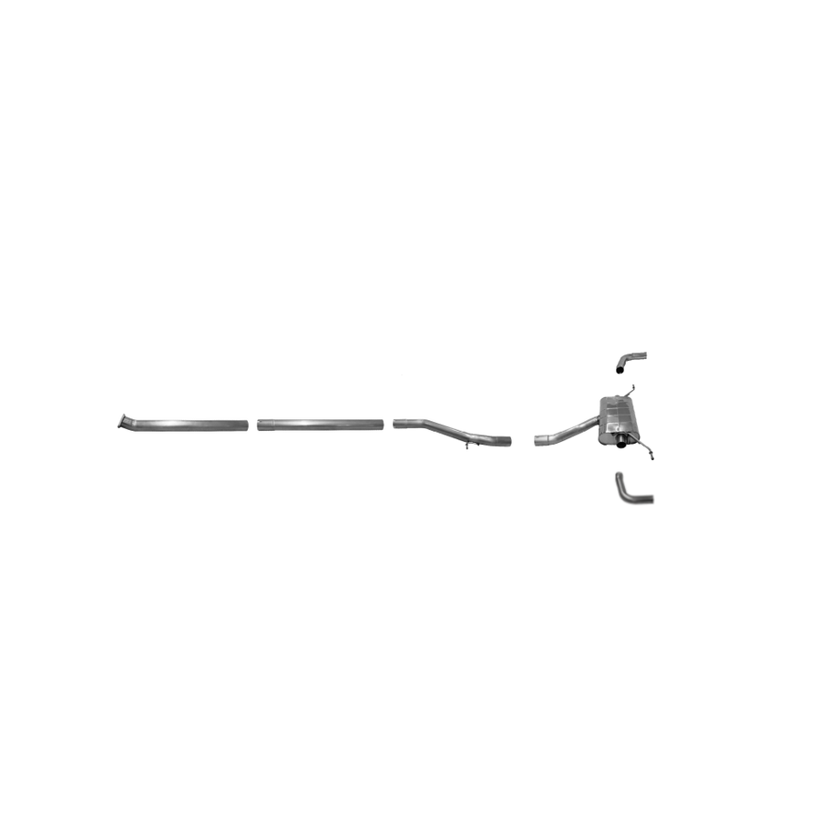 Bastuck Sport Catback Exhaust, Volvo S60/V60 T8