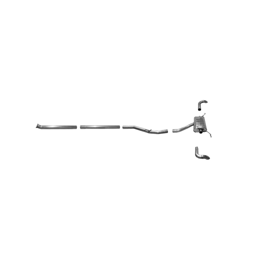Bastuck Sport Catback Exhaust, Volvo S60/V60 T8