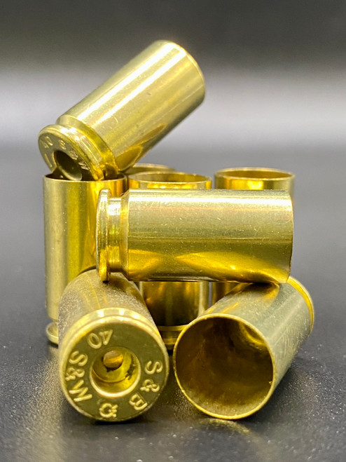 .40 S&W Mixed Headstamp Brass - Rollsized/Processed/Ready to Load 500 Casings - Veteran Owned & Operated - FREE SHIPPING on ORDERS OVER $200!