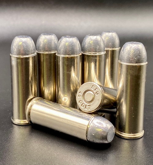 45 Colt 200gr Cowboy Lead Cast Remanufactured 50rds - Veteran Owned & Operated - Made in Texas