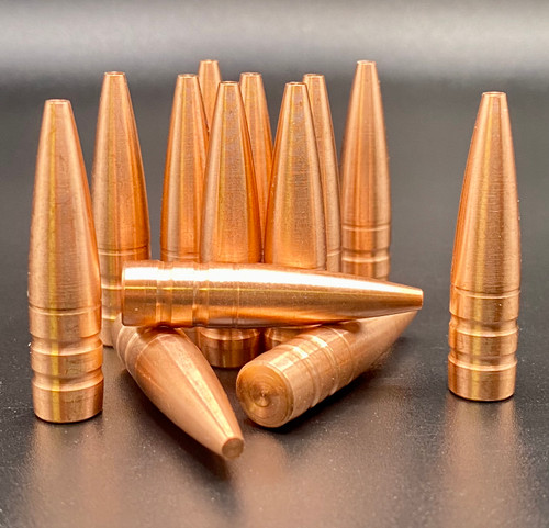 .338" Dia. 210 Grains Solid Copper Bullets 100rds - Veteran Owned & Operated - Made in Texas