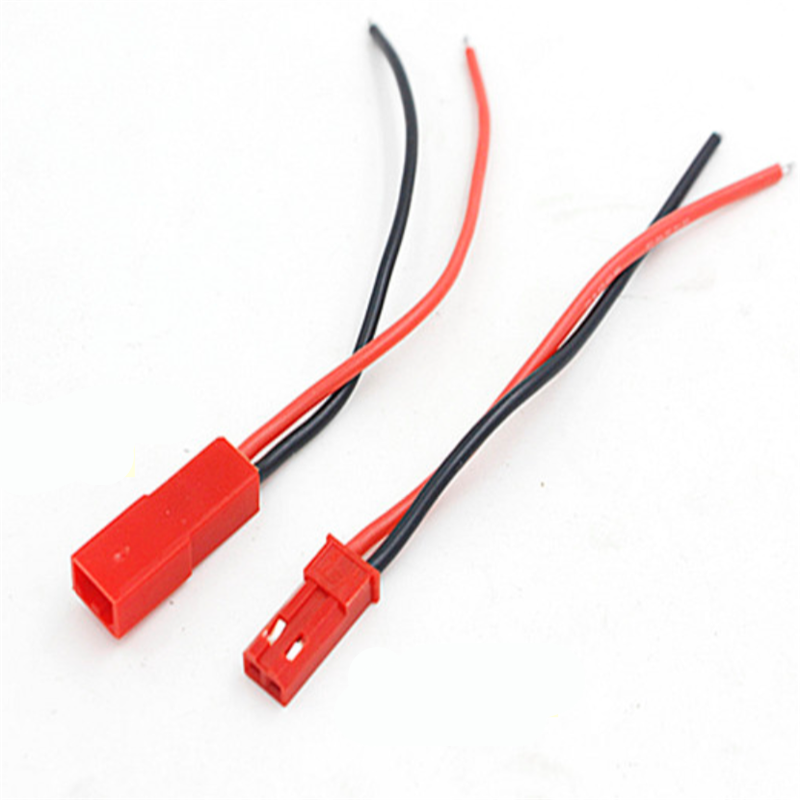 SIM&NAT 20 Pairs JST Connectors - 20 AWG 2 Pin Silicone Wire For RC Toys & Batteries