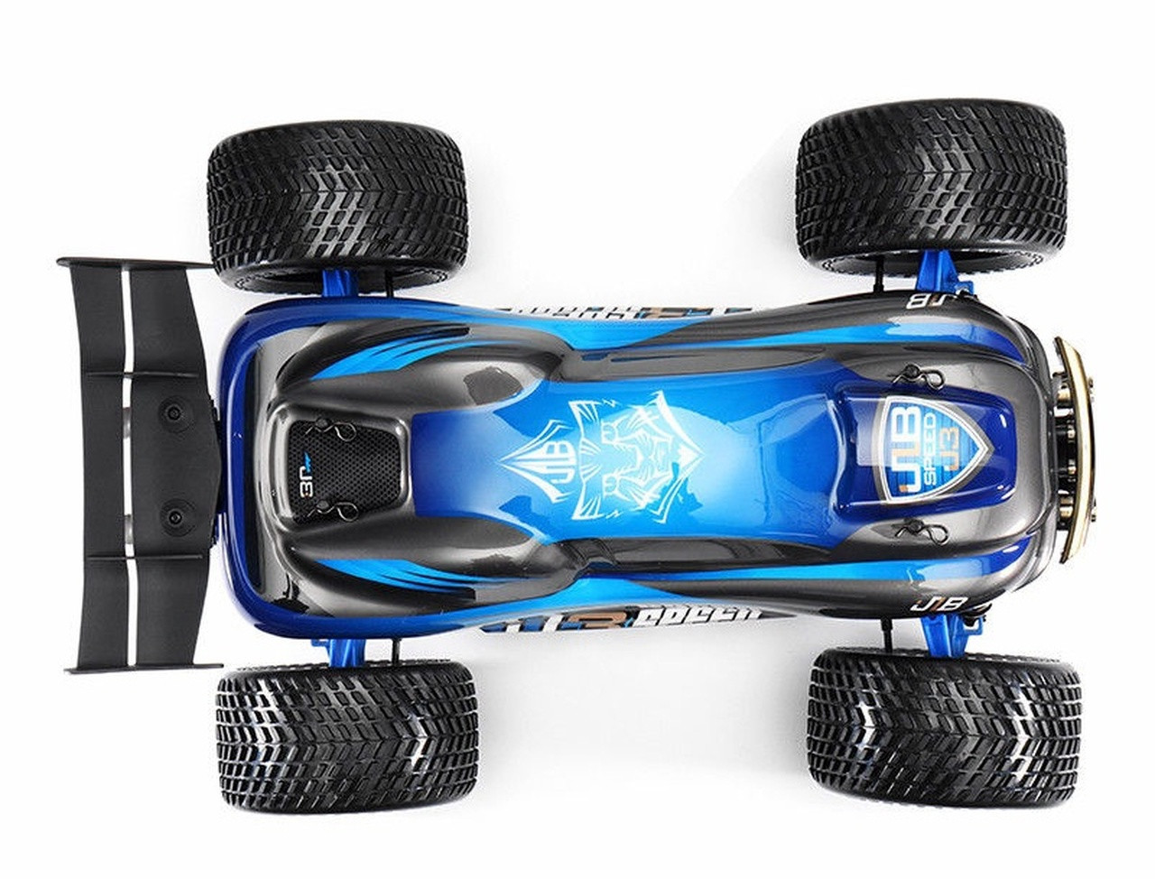 JLB Racing J3 Speed 120A Brushless Electric Ready to Run Truggy w/ HTRC ...