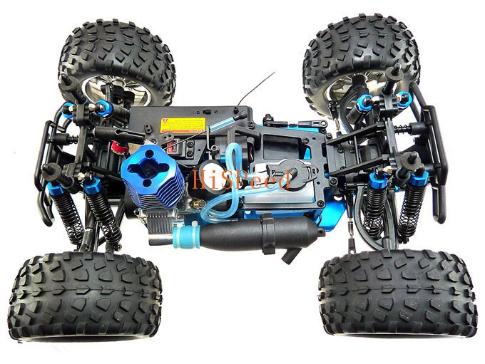 HSP 94188 1/10 4WD Nitro Monster Truck Ready to Run w/ Nitro Starter Kit