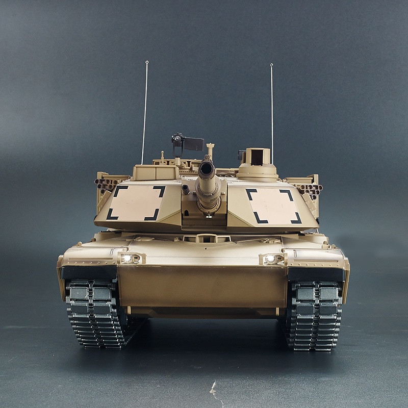 Mini Mitragliatrice In Metallo Per Carro Armato Heng Long 1/16 Abrams M1A2 3918 - Parte Di Ricambio Per Modellismo RC - 6