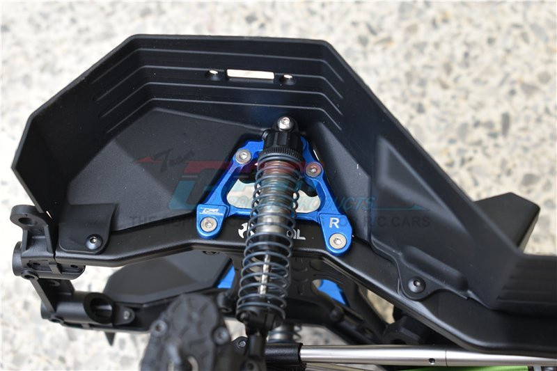 ALUMINUM ADJUSTABLE REAR DAMPER MOUNT12PC SET