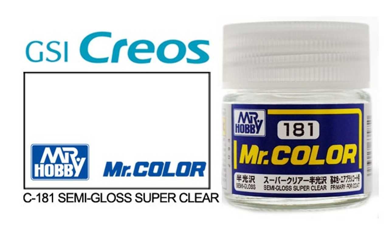 GSI Creos Mr.Super Clear Aerosol: Semi-Gloss