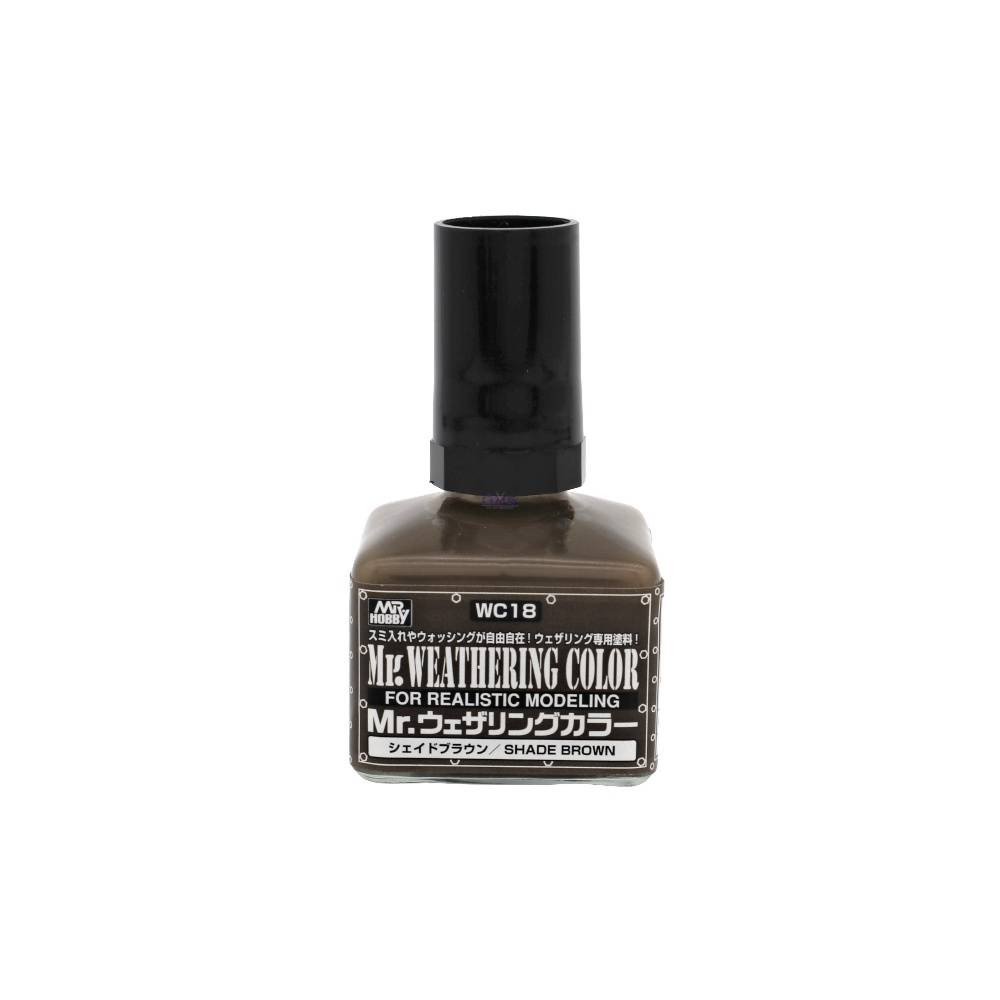Weathering Color Mr Weathering Color WC18 Shade Brown - Hobby Station