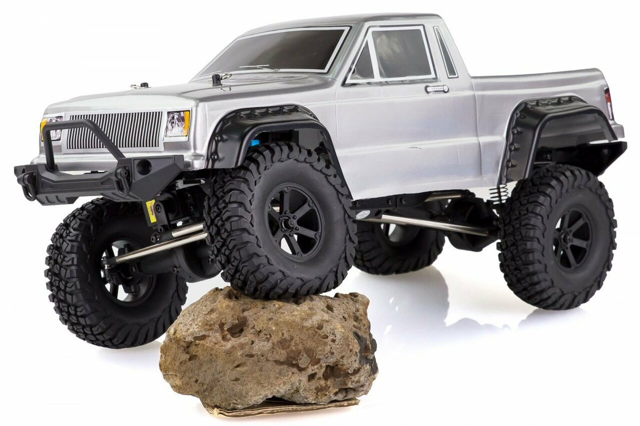 HSP RTR 1/10 Scale 4WD Off Road Monster Truck Rock Crawler( Silver)