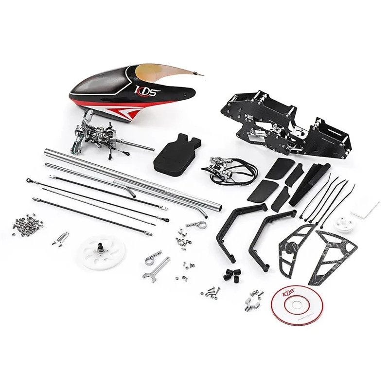 KDS 450 SV Pro belt driven Alloy Alum version RC Helicopter Kit Hobby