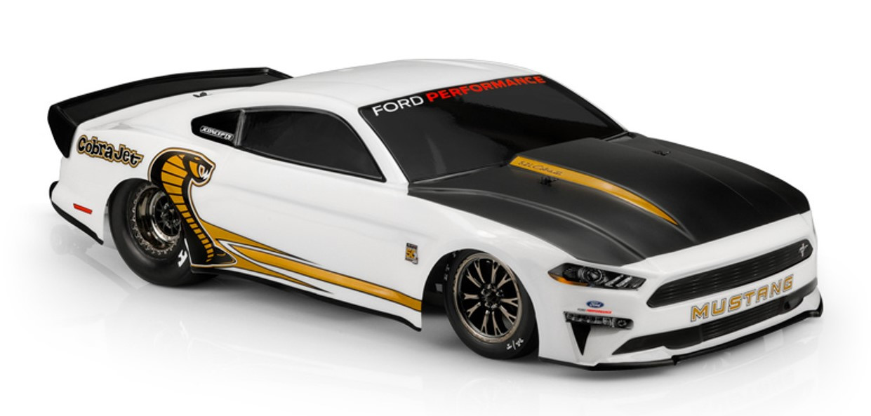 JConcepts 2018 Ford Mustang (Cobra Jet) Drag Racing body Hobby
