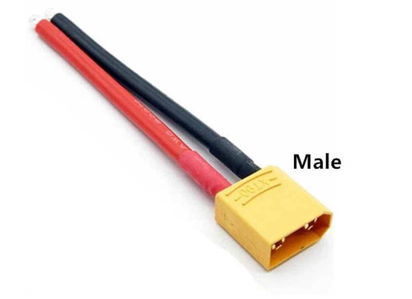 XT90 Jumper Plug 10 Awg Use To Run 1 Battery In A - Foto 9