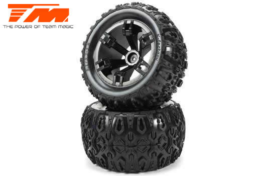 Team Magic Tires 1/10 Truck mounted E5 14mm (2 pcs)