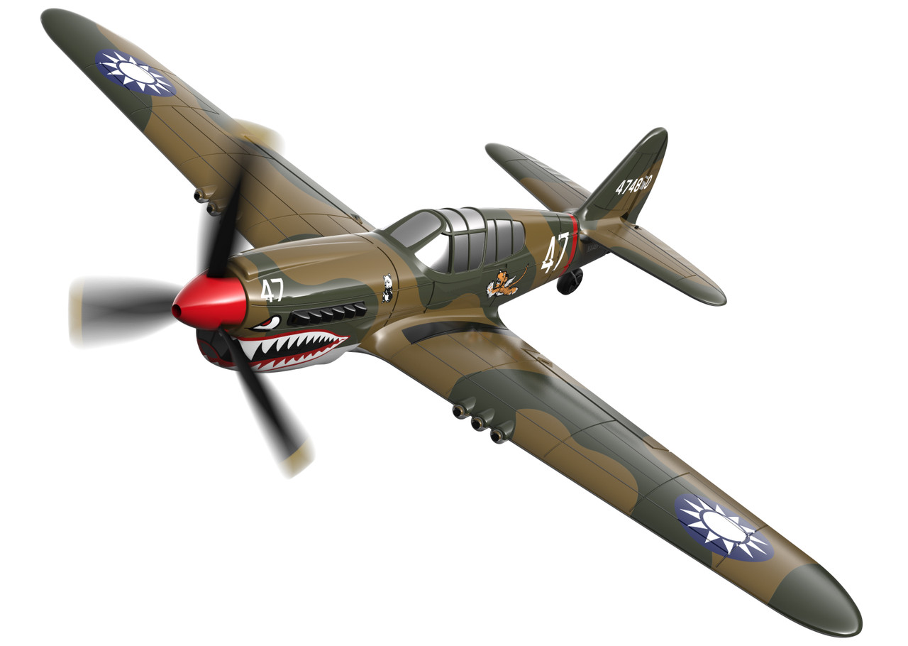 Volantexrc 4-ch P40 Wwii Warhawk Remote Control Aircraft Rtf, Rc