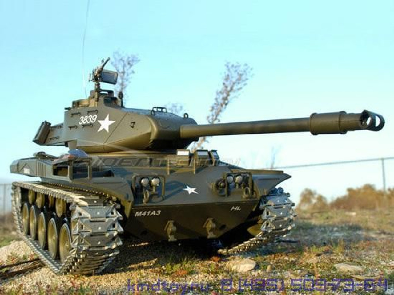 Heng Long 3839 1 1 16 M41a3 Walker Bulldog Rc Tank V 7 0 Heng Long 3839 1 1 16 M41a3 Walker Bulldog Rc Tank V 7 0