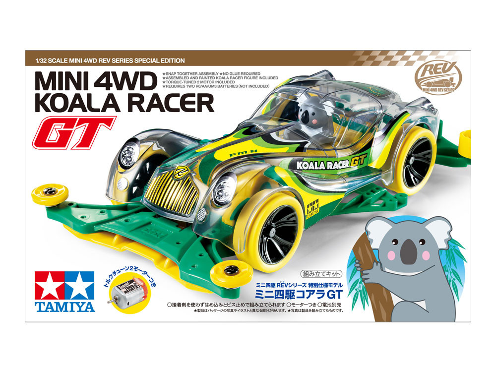 Tamiya-Mini 4WD Koala Racer GT [95621] - Hobby Station