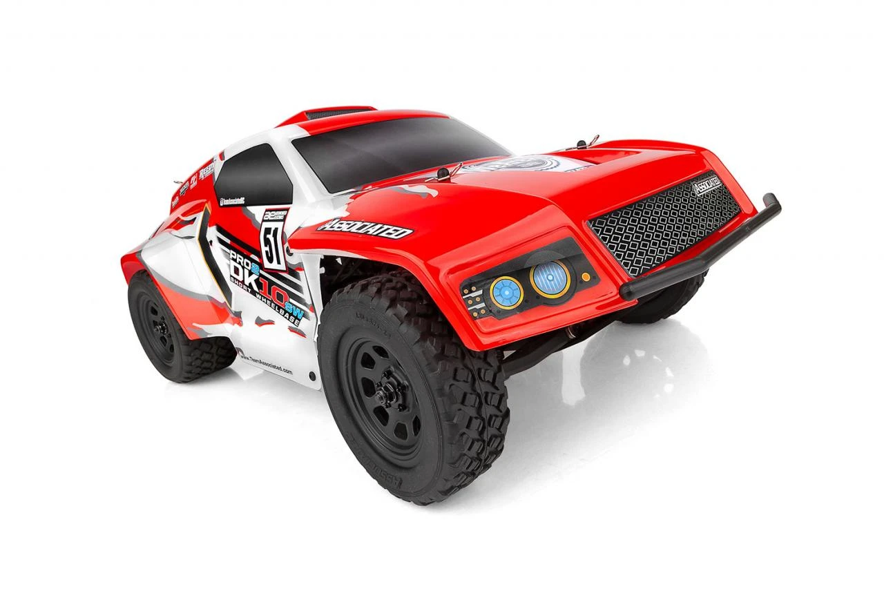 Team Associated PRO2 DK10SW 2WD 1/10 Rally Car Roller Slider Con Servo - Nuovo