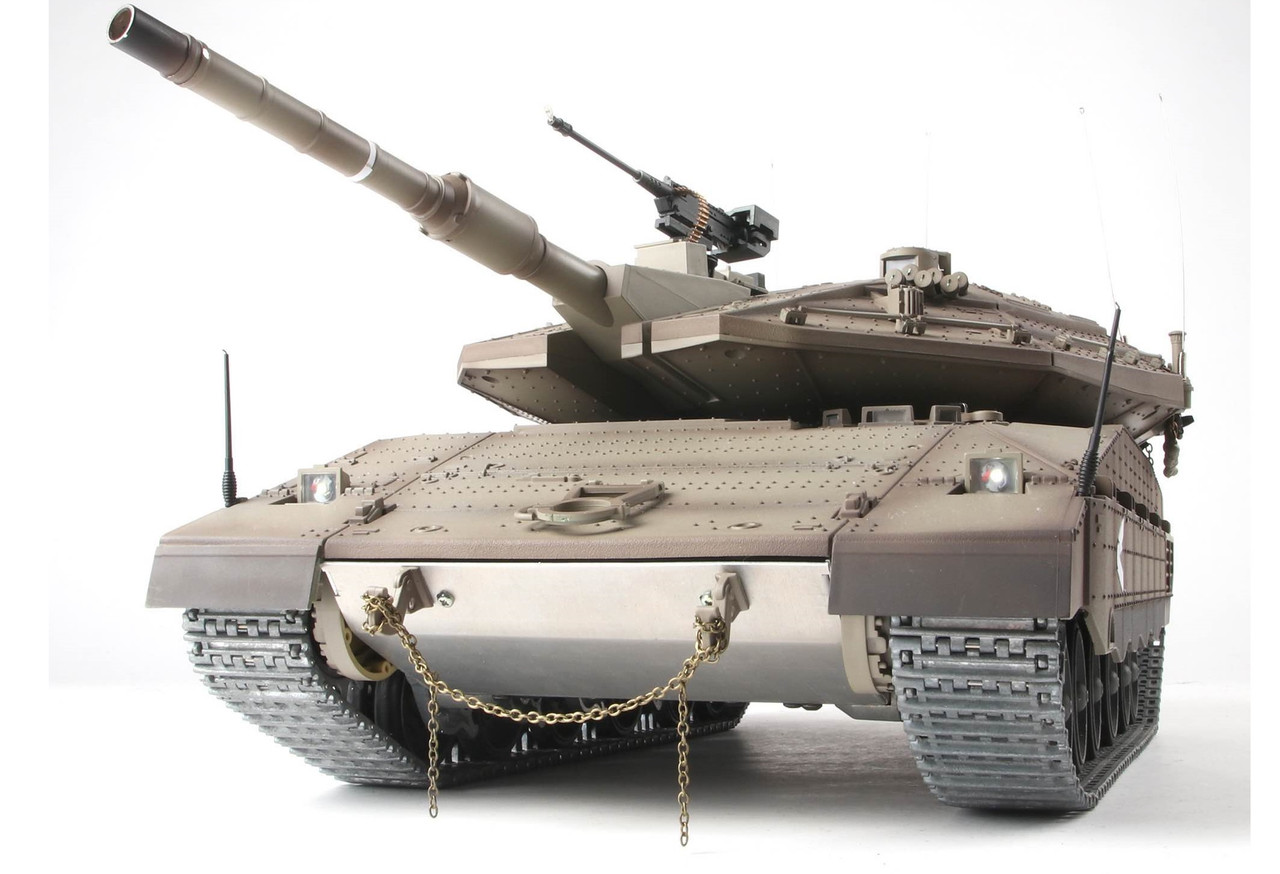 Roues De Route Métal Pour Char RC Henglong 1/16 - Modèle Merkava MK IV 3958 - Amélioration Pour Tank RC