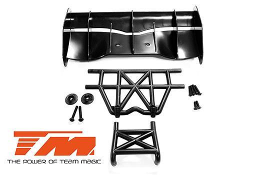 Team Magic 562073 Rear Wing & Wing Mount for SETH