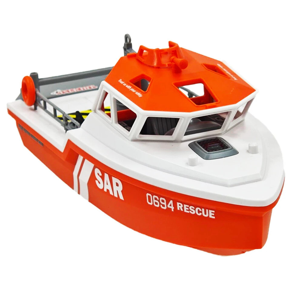 TX694 1/34 2.4G Brushless RC rescue boat White