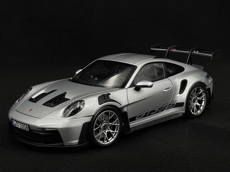 Norev 187357 Porsche 911 GT3 RS 2022 GT Silver Metallic 1:18
