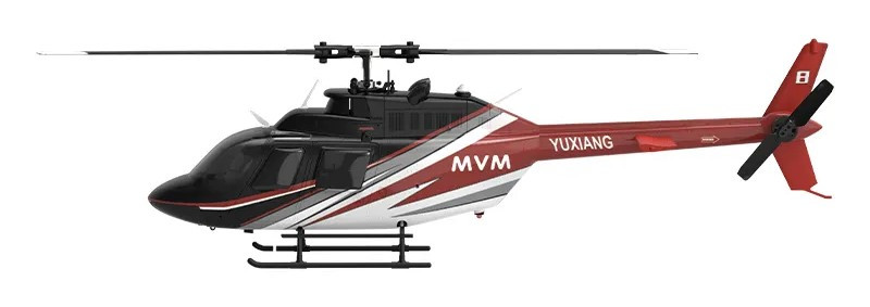 YuXiang F08 Bell206 Jet Ranger Gyro Stabilized Helicopter-RTF
