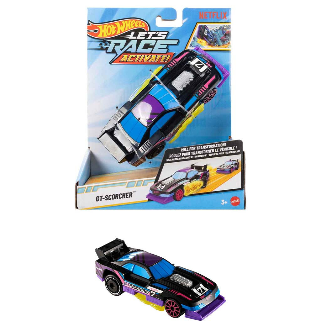 Hot Wheels Let'S Race Power Activated GT-Scorcher - Hobby Station