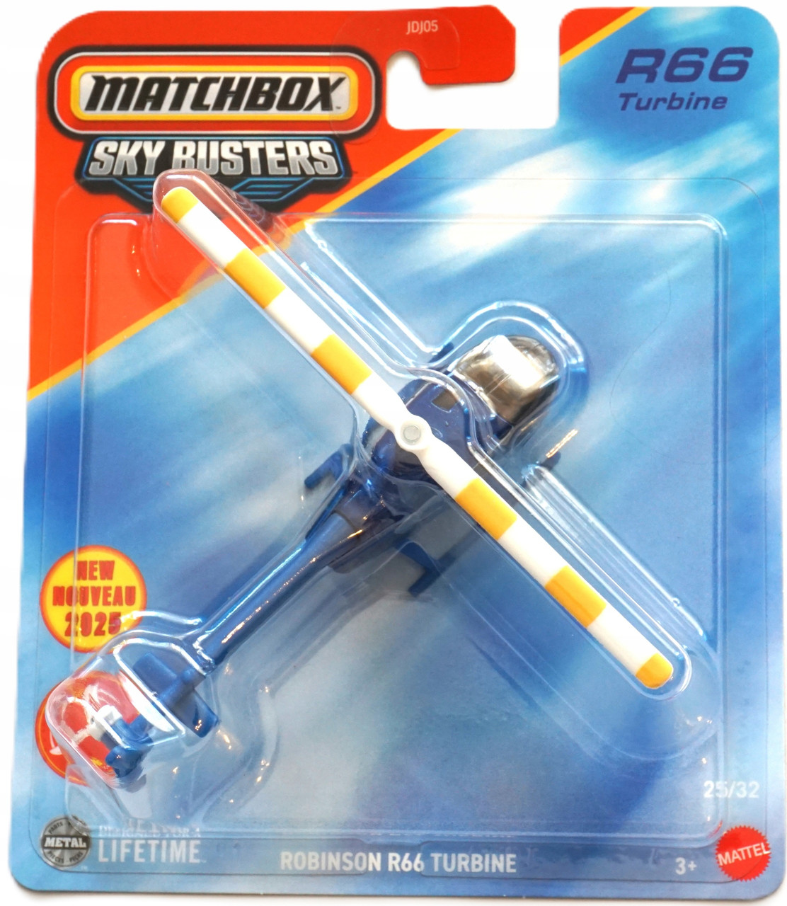 Matchbox Robinson R66 Matchbox Sky Busters Robinson R66 Turbine JCM81 - Hobby Station