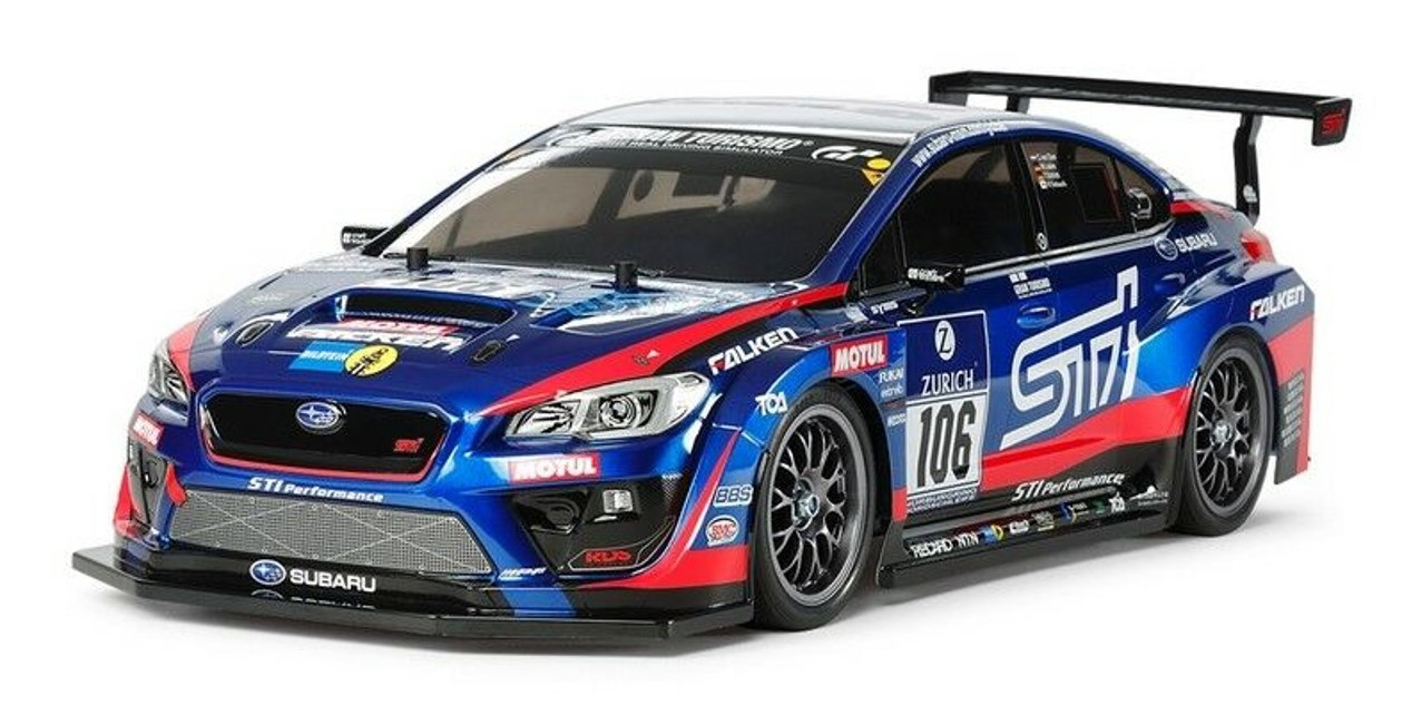 Tamiya 58645 - 1/10 Subaru WRX STI 24h Nurburgring (TT-02) RC Kit