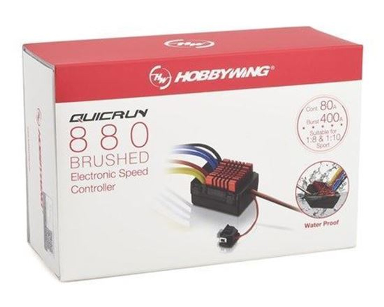 Hobbywing QUICRUN WP 880 Dual Brushed ESC (24S) Hobby Station