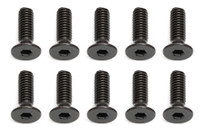 Team Associated 2.5x8mm Flat Head Hex Screw (10)
