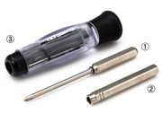 Tamiya - Mini 4WD (+) Screw & Nut Driver Set PRO  [74131]