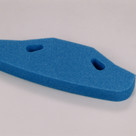 Tamiya - RC URETHANE BUMPER M BLUE [53683]