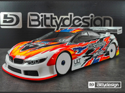 Bittydesign M410 1/10 TC 190mm body Ultra Lite Weight