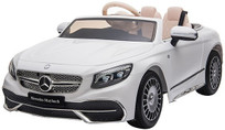 Licensed Mercedes-Benz Maybach S650 Cabriolet 12V Ride On Car ( White)