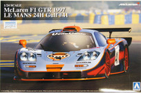 AOSHIMA  MCLAREN F1 GTR 1997 LE MANS 24H GULF #41 1/24 SCALE KIT
