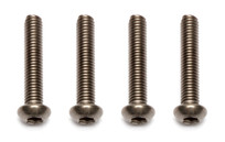 Factory Team Titanium Screws, M3x16 mm BHCS (4)