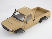 KillerBody 1/10 Toyota Land Cruiser 70 Hard Body Kit ( LC70) Fit for Traxxas TRX-4 chassis Matte military desert (painted)