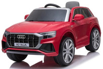 Licensed Audi Q8 12V Ride On Car (Red) Twin Motors