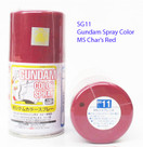Gunze - SG11 Gundam Color Spray MS Char's Red (Semi-Gloss)