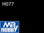 Gunze - H077 Aqueous Flat Tyre Black